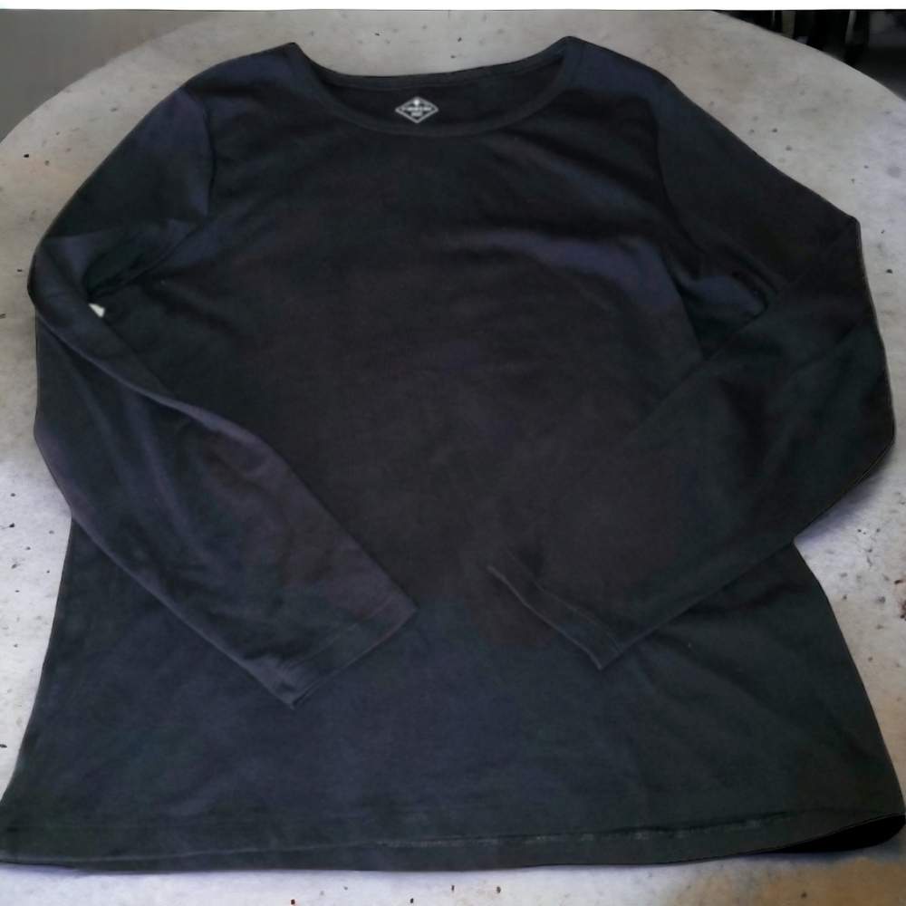 St. John's Bay Black Long Sleeve - Picture 2 of 9